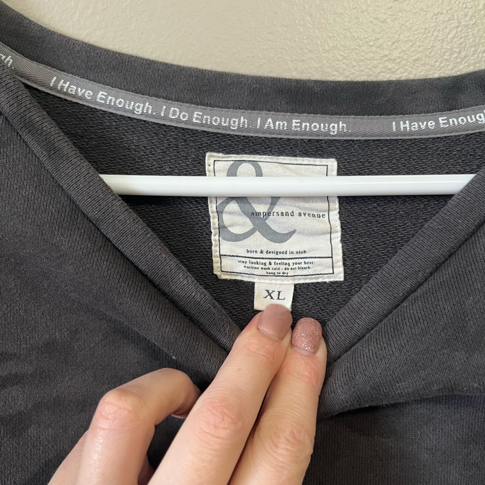 Ampersand side zip pullover - Picture 2 of 4